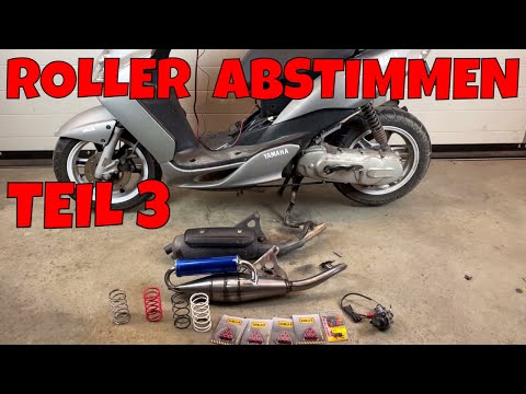 Roller abstimmen für Anfänger / von A bis Z / Sportauspuff Variomatik Kupplung Teil 3