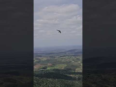 VÔO DE ASA DELTA NA SERRA DA JIBÓIA ELÍSIO MEDRADO BA