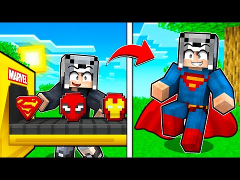 SÜPER KAHRAMAN FABRİKASI KURDUM 😱 - Minecraft