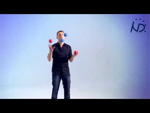 Tutorial, 4-ball Wimpy Juggling Trick