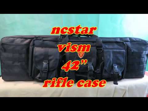 NCStar Vism Double Pistol Carbine \u0026 Rifle Cases Bags Review \u0026 Test