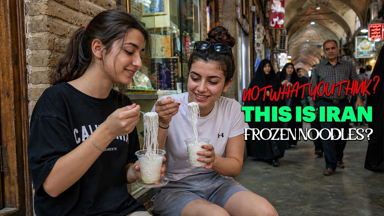 This Looks Like Noodles… But It’s Iran’s Favorite Dessert