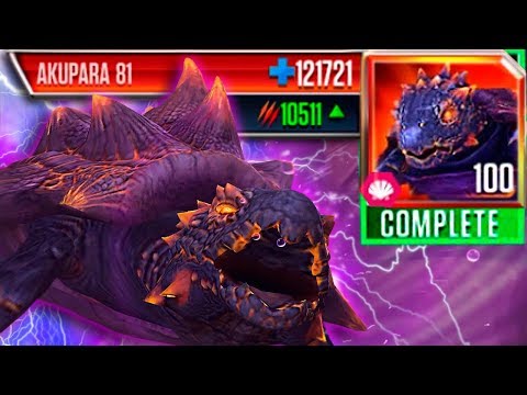AKUPARA 81 LEVEL 100 REACHED!! - Jurassic World - The Game | Ep. 318