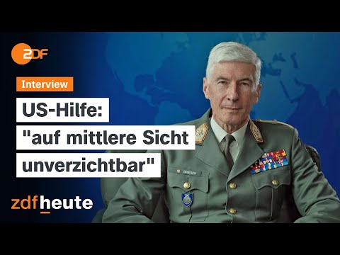 Oberster EU-General: Europa muss sich vorwiegend selbst verteidigen | ZDFheute live