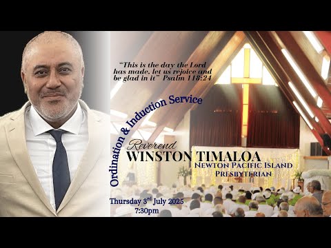 Ordination Service - Winston Uinifareti