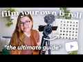 Build Your Own B Roll Library And NEVER Run Out Of Content To Post