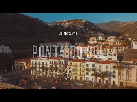 Madeira, Portugal [4K] Ponta do Sol. Hottest municipality of the island. 2021