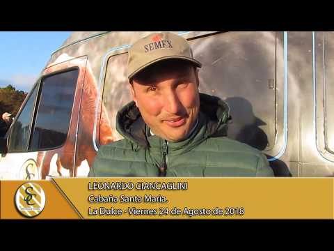 24-08-18 Nota Leonardo Ciancaglini - Cabaña Santa Marìa - La Dulce.