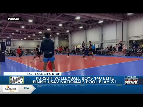 Pursuit Volleyball Boys 14U Elite finish USAV Nationals Pool Play 7-1