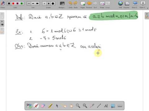 Grupul claselor de resturi modulo n clasa a XII a( www.supermeditatii.ro)