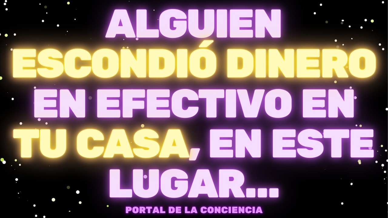 URGENTE: HAY UN SECRETO EN TU CASA QUE PODRÍA CAMBIAR TODO 💰 Mensaje del Arcángel Miguel