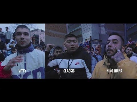 🔥 VITTY vs CLASSIC vs NIÑO RUINA 🔥 - PRIMERA RONDA // BATALLA DE CANCIONES