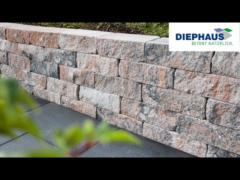 Diephaus Mauerstein Monza - schwarz | 21x21x12,5cm Diephaus Mauerstein Monza - schwarz | 21x21x12,5cm