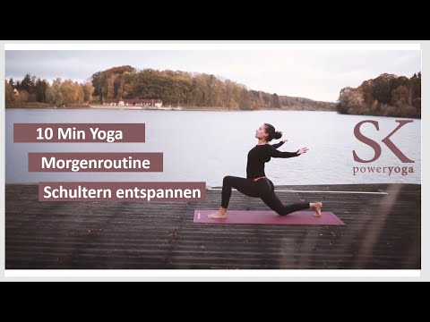 Yoga am Morgen / 10 Min / entspannte Schultern  / Bei Kopfschmerzen & Migräne