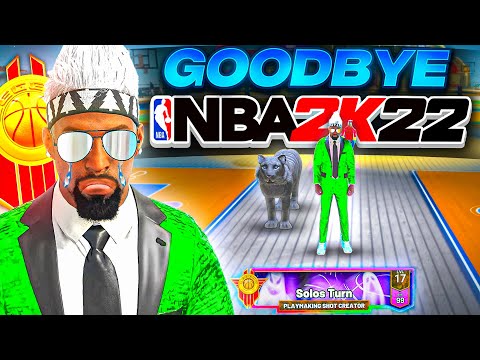 Goodbye NBA 2K22... 😢 (SERVERS SHUT OFF)