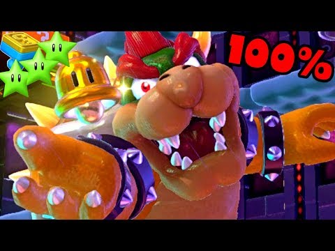 Super Mario 3D World 100% Walkthrough 🐱 All Green Stars & Stamps #18