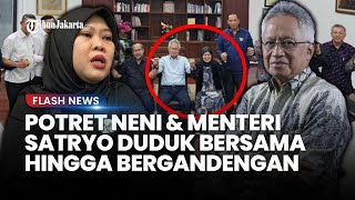 Kasus Berakhir Damai! Begini Potret Neni dan Menteri Dikti Satryo Gandengan Tangan: Saling Memaafkan