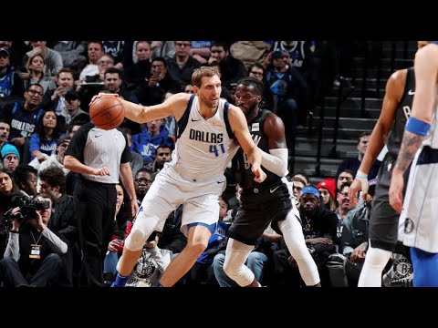 Dirk Nowitzki Highlights | 4 Points vs Brooklyn Nets