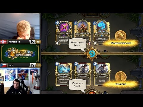 Hunterace vs Jarla | Hearthstone Grandmasters Europe Week 1 Day 2 | GAME 2