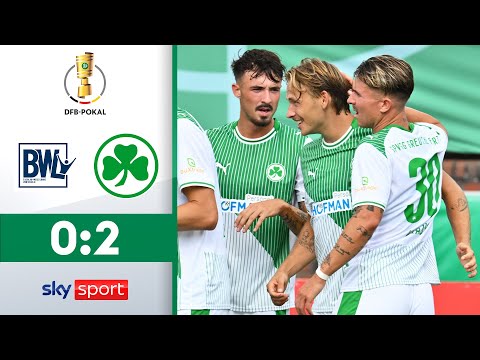 2x Rot für den Underdog! | BW Lohne - SpVgg Greuther Fürth | Highlights - 1. Runde | DFB Pokal 25/26