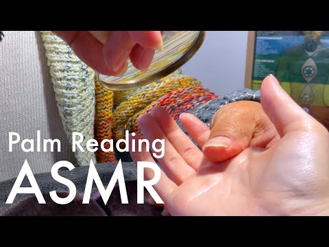 ASMR Palm Reading with Gary Markwick (Unintentional ASMR, real person ASMR)