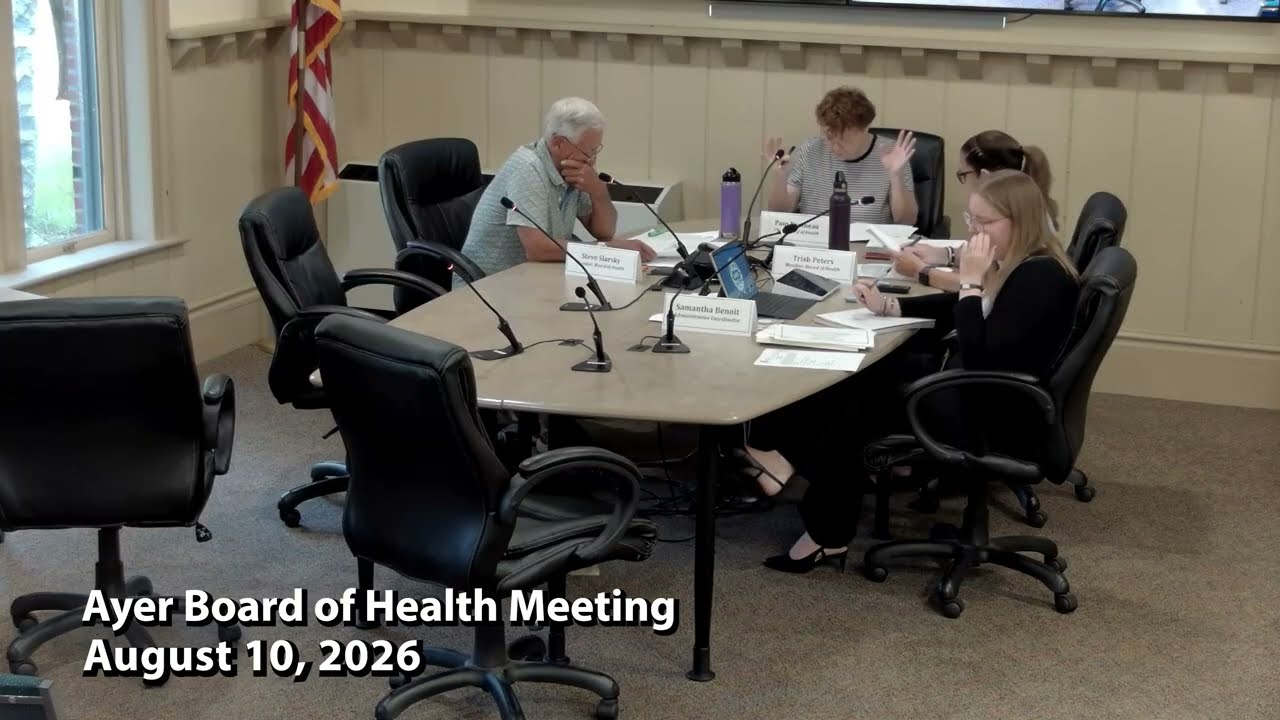 From the Board of Health