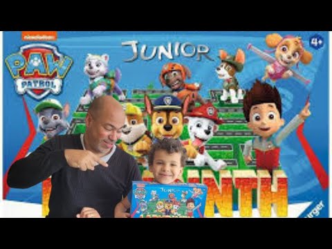 On joue au labyrinth junior pat patrouille de ravensburger