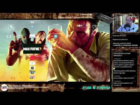Max Payne 3 Part 3 (Hitbox.tv) - NRGeek Stream #32