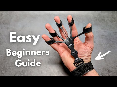 How to SETUP & USE - Finger Gripper Grip Strengthener Trainer