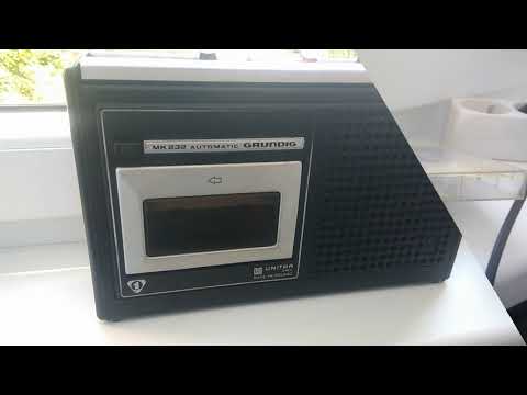 UNITRA ZRK Grundig MK232 - Prezentacja magnetofonu