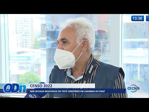IBGE divulga resultados do teste censitário em Lagoinha do Piauí 17 03 2022