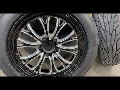 JEGS SSR Spike Overview 17x4.5 Front Skinnies - Chevy 5x4.75 Bolt Pattern