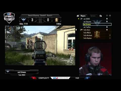 Faze vs compLexity - Game 2 - CWR2 - MLG Anaheim 2013