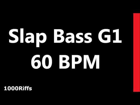 Slap Bass Metronome G1 : 60 BPM : Beats Per Minute