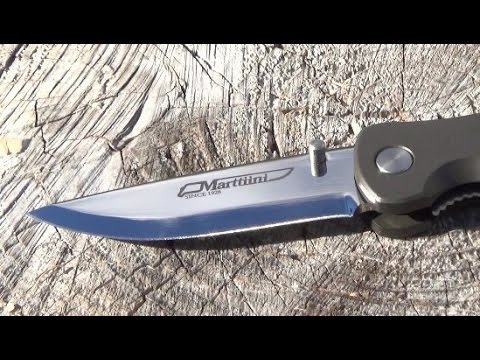 Marttiini Folding Handy ($30) Knife Review, Value From Finland Video