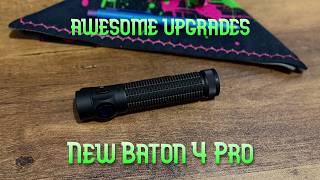A brand new Olight Baton 4 Pro