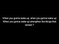 Bob Dylan - When You Gonna Wake Up