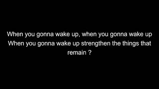 Bob Dylan - When You Gonna Wake Up