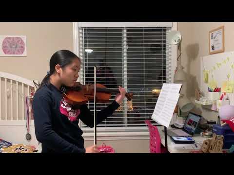 Calabrese/A.Bazzini Op.34 No.6 - Yufei Shen (13, playing🎻for 6 years)