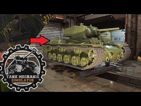Turning A Wreck To A Functional Tank ~ Tank Mechanic Simulator #1