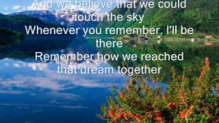 Whenever you Remember by Carrie Underwood w/ lyrics