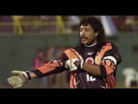 RENE HIGUITA BEST SAVES AND GOALS  EL  LOKO
