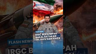 IRGC BERSUMPAH! Hujan Rudal Khorramshahr-4 Siap Ratakan Tel Aviv dan Haifa Menjadi Debu