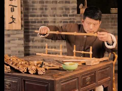 Traditional Chinese Bamboo Furniture DIY: Step-by-Step Handmade Tutorial | Ancient Craft Techniques