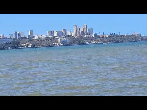 Views from KaTembe/Catembe in Maputo, Maputo City, Mozambique. Coastal Sights. 
