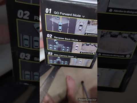 I Love This Aftermarket 360 Degree Car 🚘 Video Camera DVR System. 🎥🚗 4 Cams. 2 Go Under the Mirrors