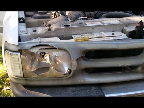 FAST - How to Remove Mazda Truck Headlight and Grille B2300