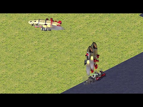 When you replace Dreadnought's missiles with Kirov！ -Red Alert2