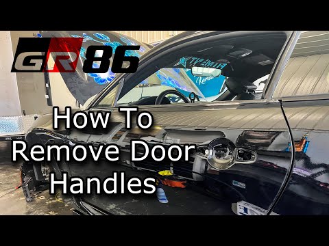 GR86/BRZ DOOR HANDLE REMOVAL