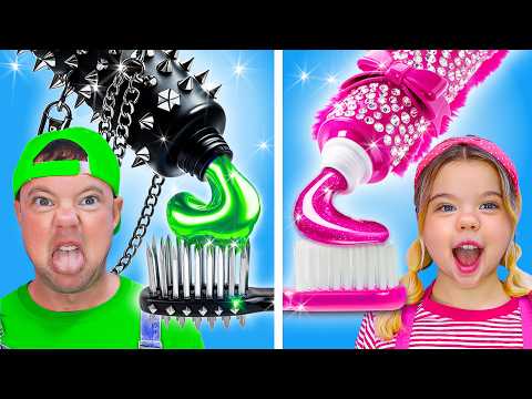 Bad Boy Vs Good Girl! Amazing Parenting Tips & Hilarious Moments by Crafty Hype